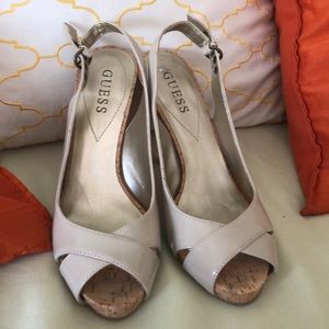 Guess nude heels/sandals
